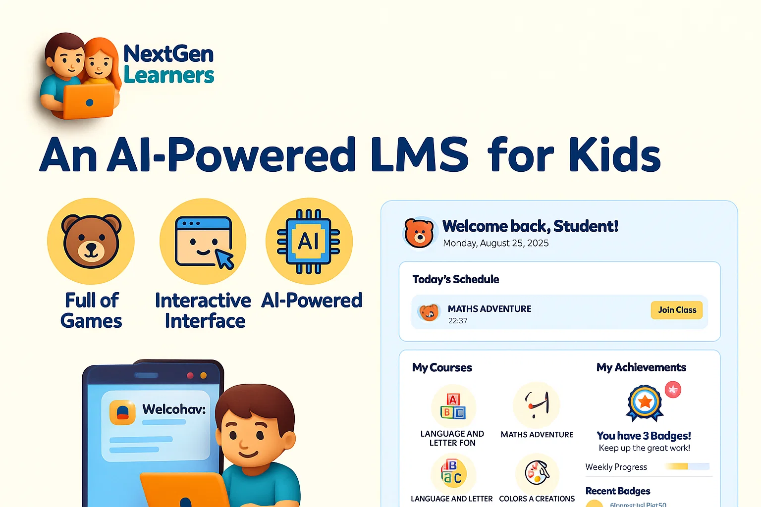 AI LMS Dashboard